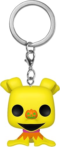 Miniatura 2 de Funko Pop! Llavero: La pesadilla antes de Navidad - Zero (luz negra)