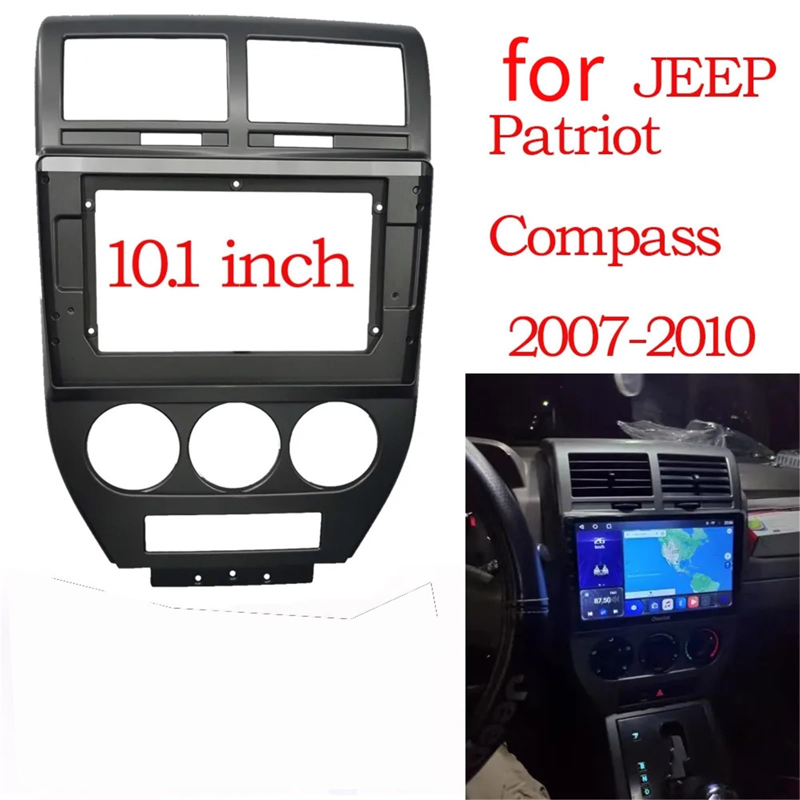 zaślepki radia Dla Jeep Compass Patriot 2007-2009