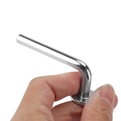 Miniatura 4 de Paquete de 100 pasadores universales de 2.4 x 0.24 pulgadas, perno de seguridad para palés y unidades de estanterías de cabeza redonda, perno en J