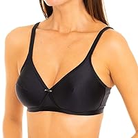 Playtex Reggiseno Senza Stecche Satin Micro Support Donna x1, Nero