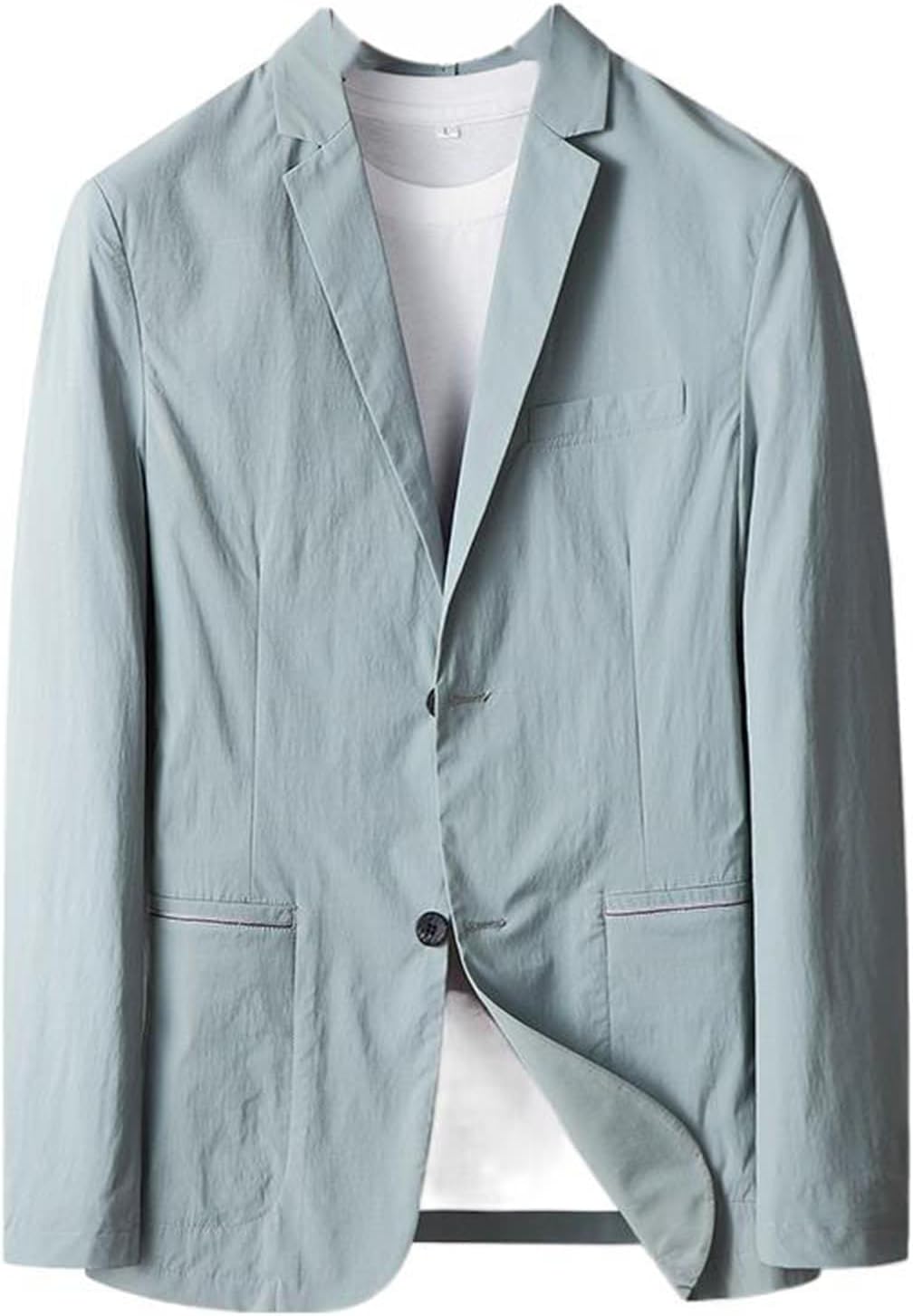 Men's Lightweight Formal Blazer Spring Autumn Business Casual Coat
