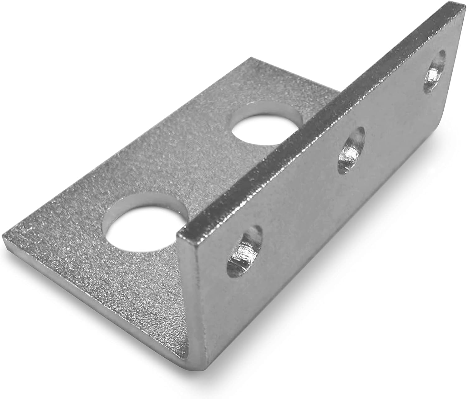 MB08 Halterung für 1,27 cm JIC #8 Schottkopf-Hydraulikkupplung – robuster Stahl und Aluminium, unlackierte Oberfläche – hergestellt in den USA