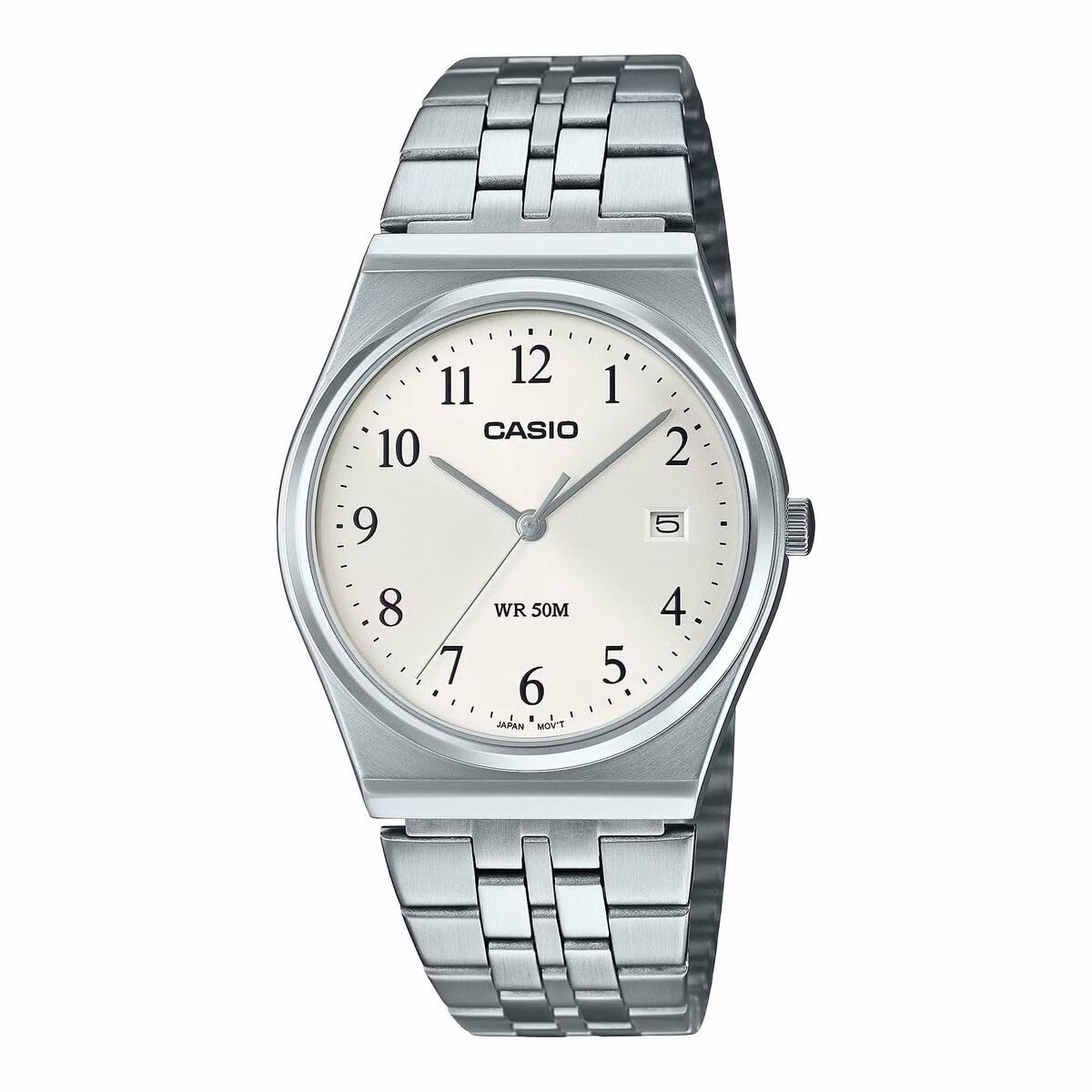 Casio Collection Unisex Silber Herrenuhr Edelstahlband Mtp-B145d-7Bvef