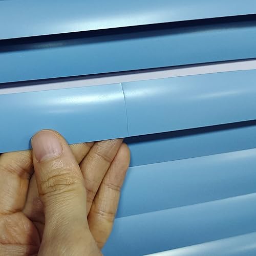 Miniatura 6 de Rejillas de repuesto para persianas horizontales de aluminio, pestañas de reparación horizontales de 1 pulgada, fijadores de persianas para