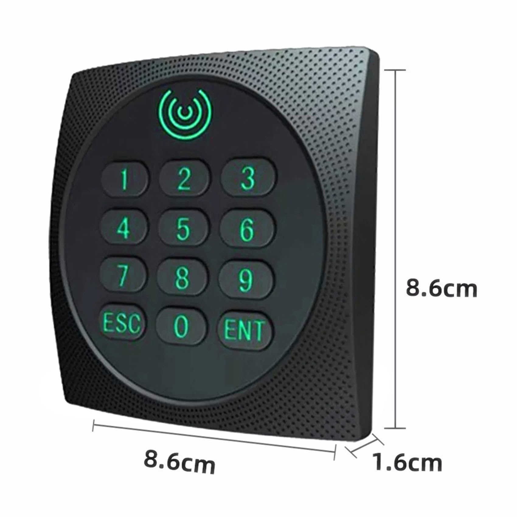 4X KR602M Wiegand 34/26 Bit RFID Reader 13.56Mhz Mi Reader per il Controllo Degli Accessi Supporta La Password NFC Della Carta con Tastiera LED