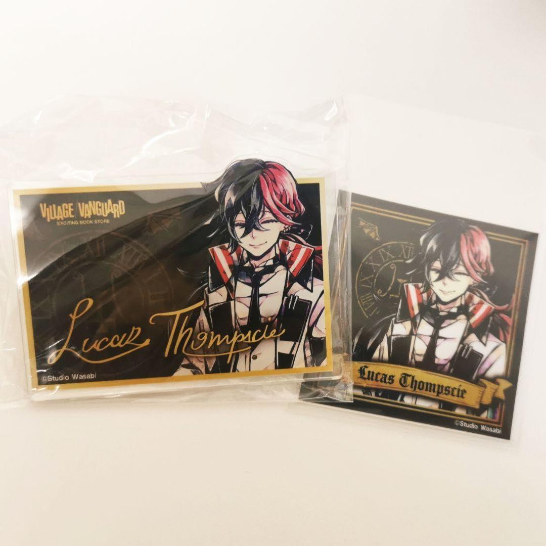 Amazon.co.jp: あくねこ ヴィレヴァンコラボ ネームバッジ ステッカー