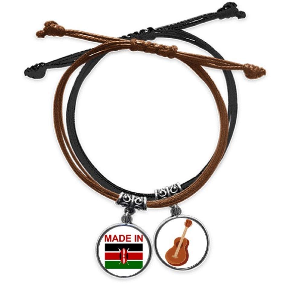 Pulsera de amor Kenya en cuero y cuerda para conectar con tus pasiones 3