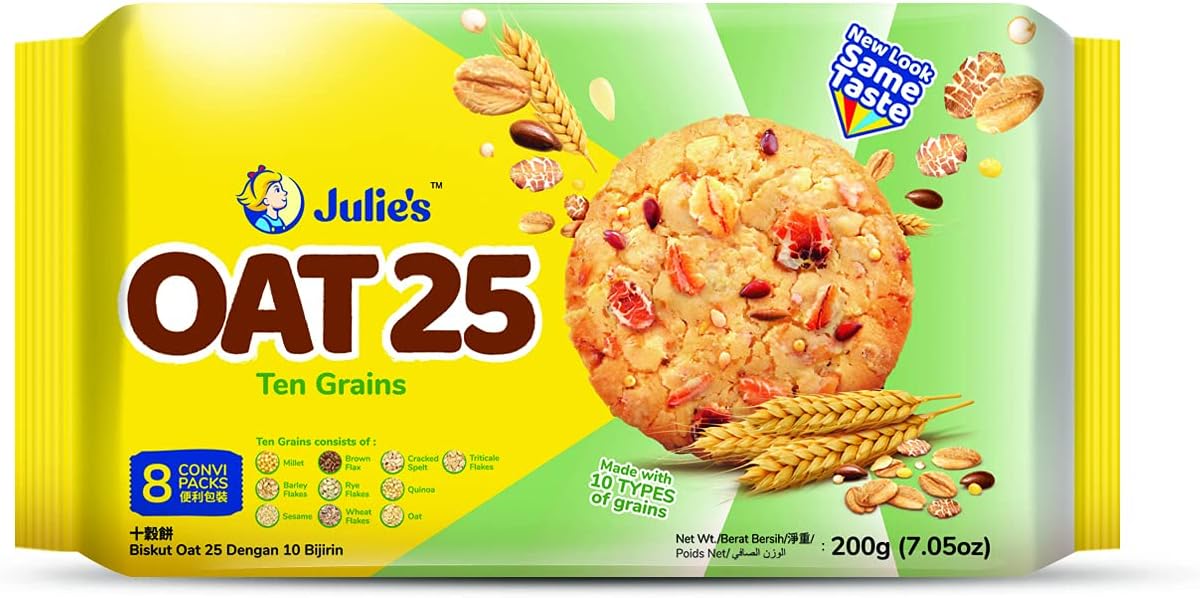 Julie's Oats 25 Ten Grains, 200g
