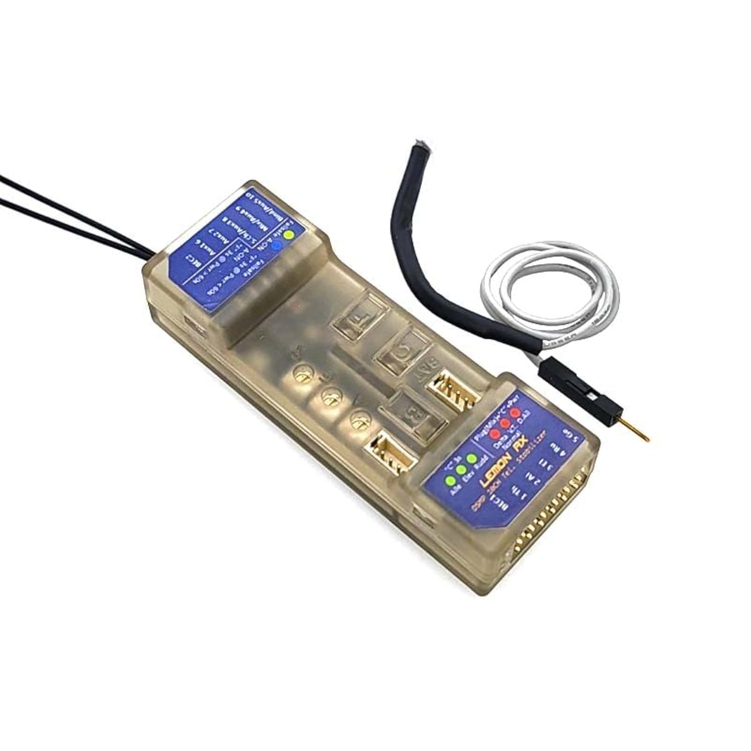 Lemon RX LM0087VP DSMP 10-Channel Receiver with Telemetry and ...