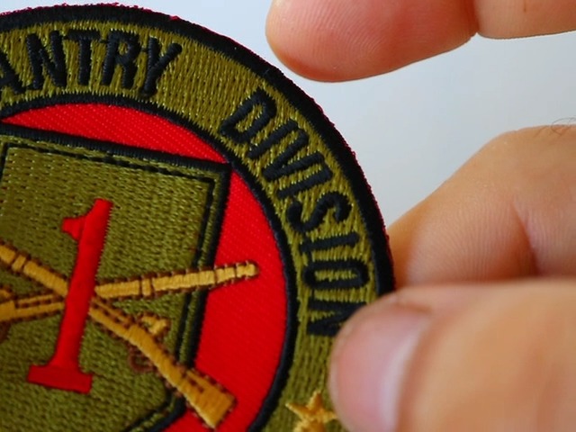 Amazon.com: 1st Infantry Division Patch The Big Red One - by
