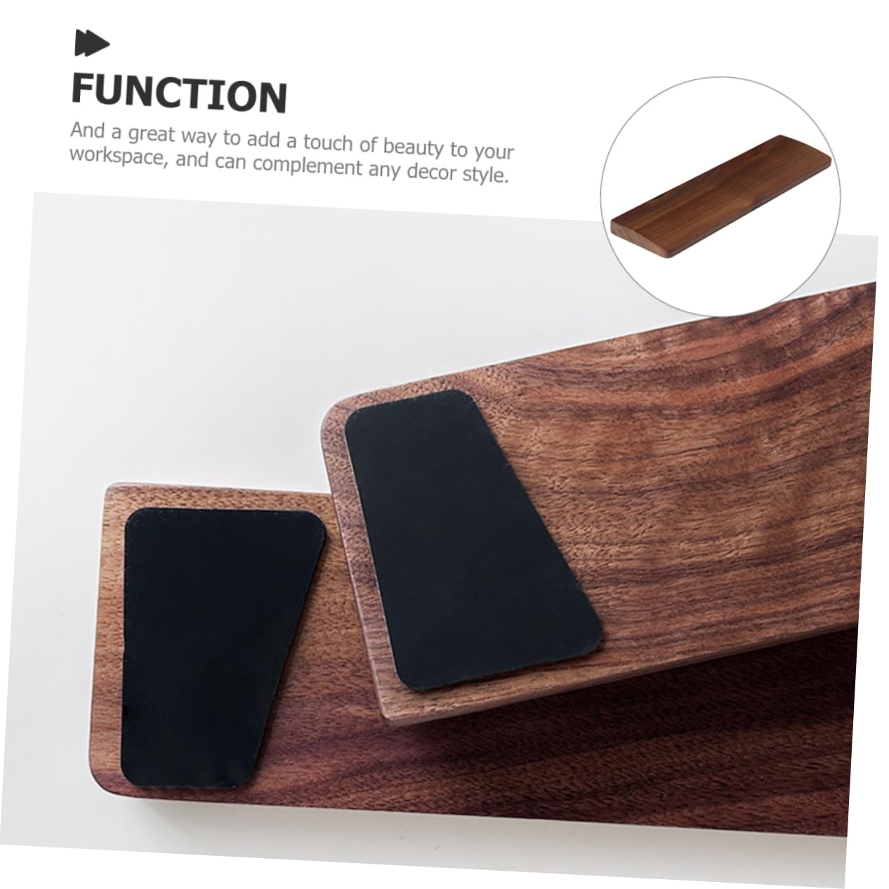 Holztastatur-handgelenkauflage Handgelenkstütze Für Tastatur Tastaturauflage Aus Massivholz Rutschfeste Handgelenkauflage Kompatibel Mit Mechanischen Tastaturen Leicht Und Tragbar