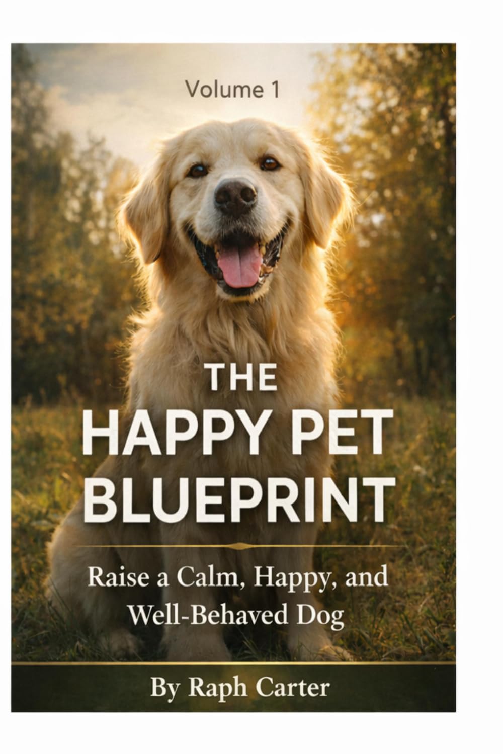 The Happy Pet Blueprint – Volume 1: Foundations for Raising a Calm, Happy, and Well-Behaved Dog