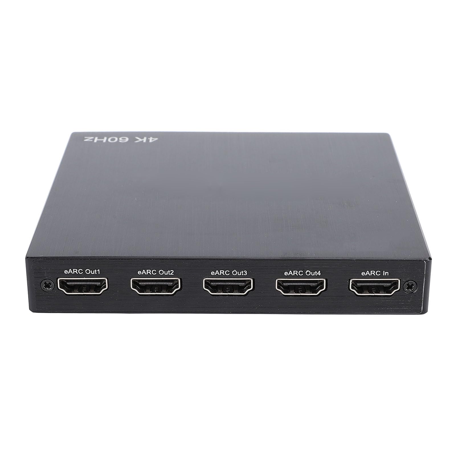 4K EARC HDMI 4x1, interruttore con supporto remoto IR EDID HDCP 2.2 4K 60Hz selettore di commutatore video, HDMI bidirezionale per cuffie L/R (UE)