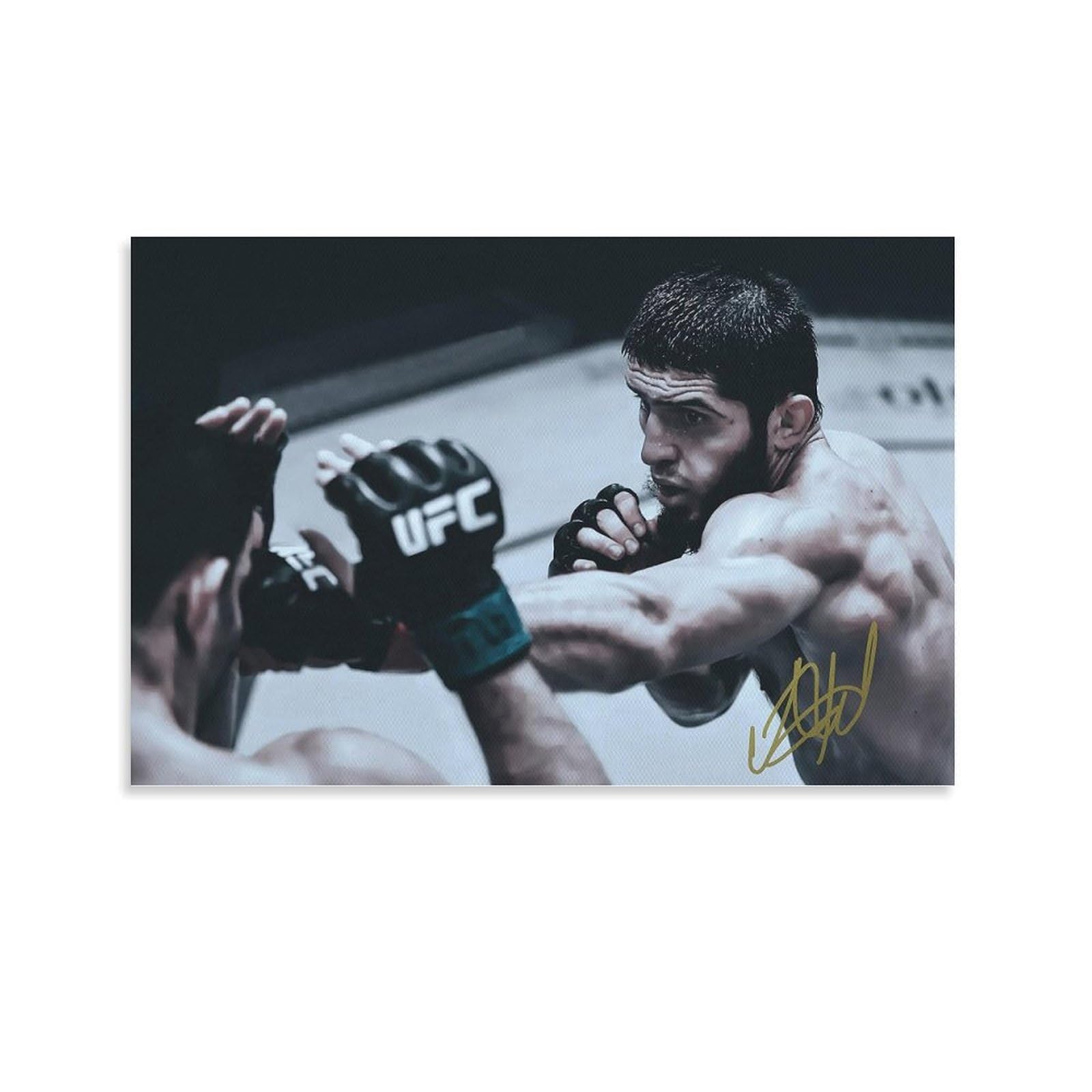 FCOIN Islam Makhachev Canvas Poster Poster Cool Artworks Painting Wall Art Canvas Prints Hanging Picture Posters 16x24inch(40x60cm)