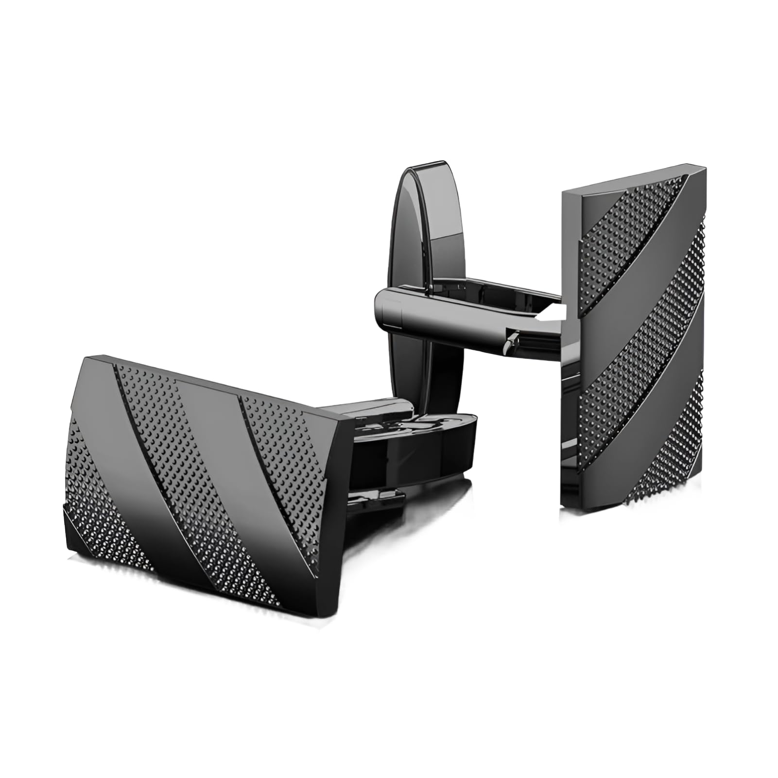 Yerozhui Gemelos Camisa Hombre, Personalizados Gemelos con Caja, Cubre Botones Regalo Premium, Ideal para Bodas y Eventos de Negocios - Accesorio de Moda Masculina