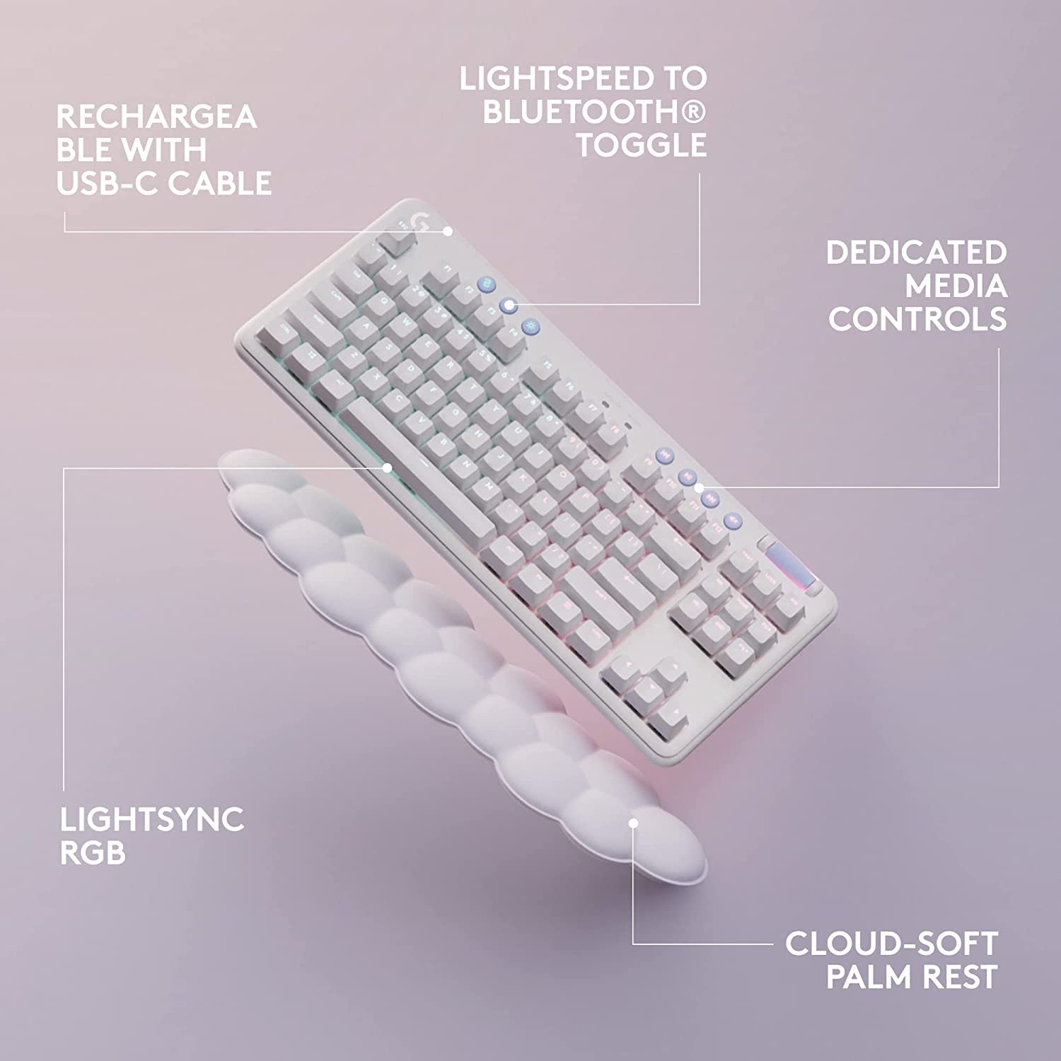キーボード Logicool G715 LIGHTSPEED WIRELESS LINEAR Logitech G715 Review - RTINGS.com