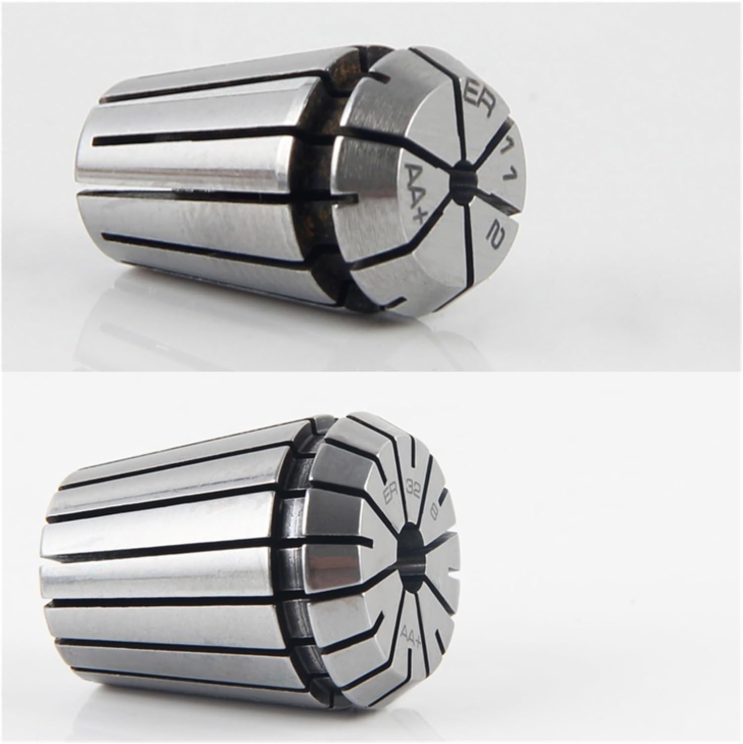 ER Spring Collet ER16 ER20 ER25 ER32 ER40 3.175mm 6.35mm 12.7mm -1/8 1/4 1/2 High Precision 0.008mm Milling Tool Holder CNC (Color : AA(0.008), Size : ER40-3.175 (1l8))