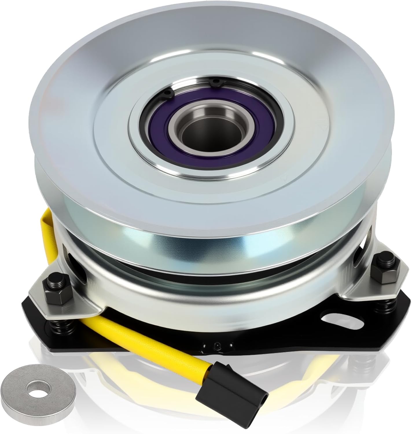 Electric PTO Clutch for Craftsman Cub Cadet MTD Troy-Bilt Warner LT1042 717-04080 917-04080 5215-142 Compatible with GT1222 LT1022 LT1024 LT1045 LT-2200