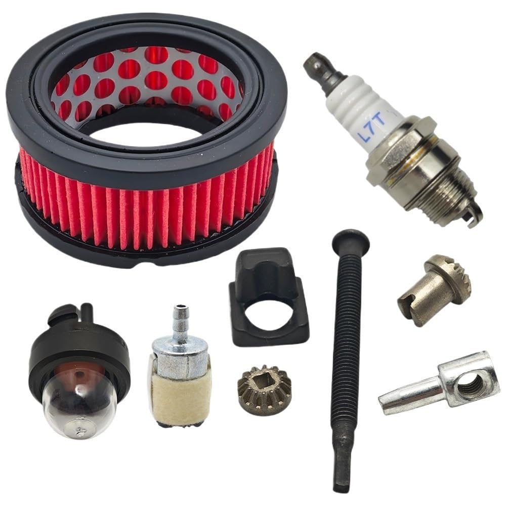 Kit de Tensor Barra Cadena 9 Piezas for Motosierra Echo CS-400, CS400 y CS-450. Ajuste del Conjunto Ajuste