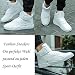 MUOU Zapatos de hombre de moda, zapatos planos, zapatos de tacón alto...