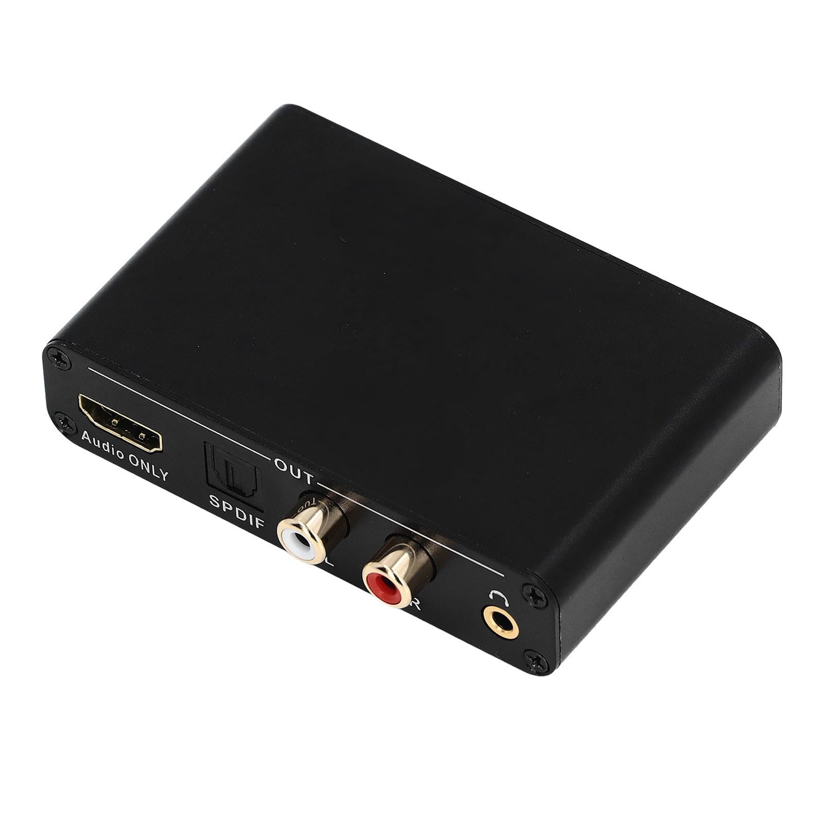 Convertitore Audio, Alta Definizione 192KHz Estrattore Stereo Analogico Interfaccia Multimediale Uscita 5.1/7.1 for Home Theater Gaming Musica