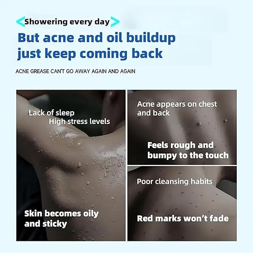 Miniatura 5 de Noil Aquablue Gel de baño, aceite de ácido salicílico, aroma de control de aceite, lavado corporal, limpieza profunda, cuidado de los poros y