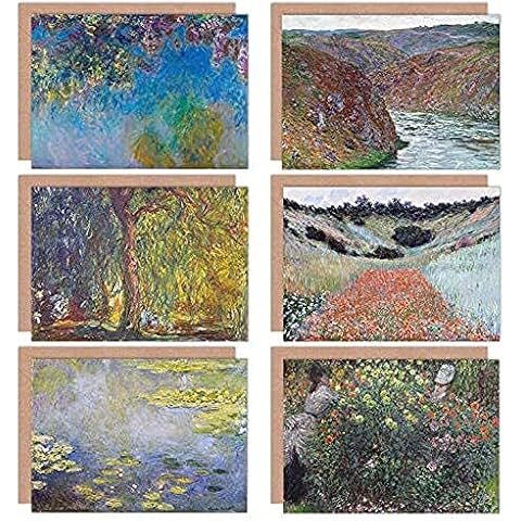 Artery8 Poppy Waterlillies Greeting Cards Cover