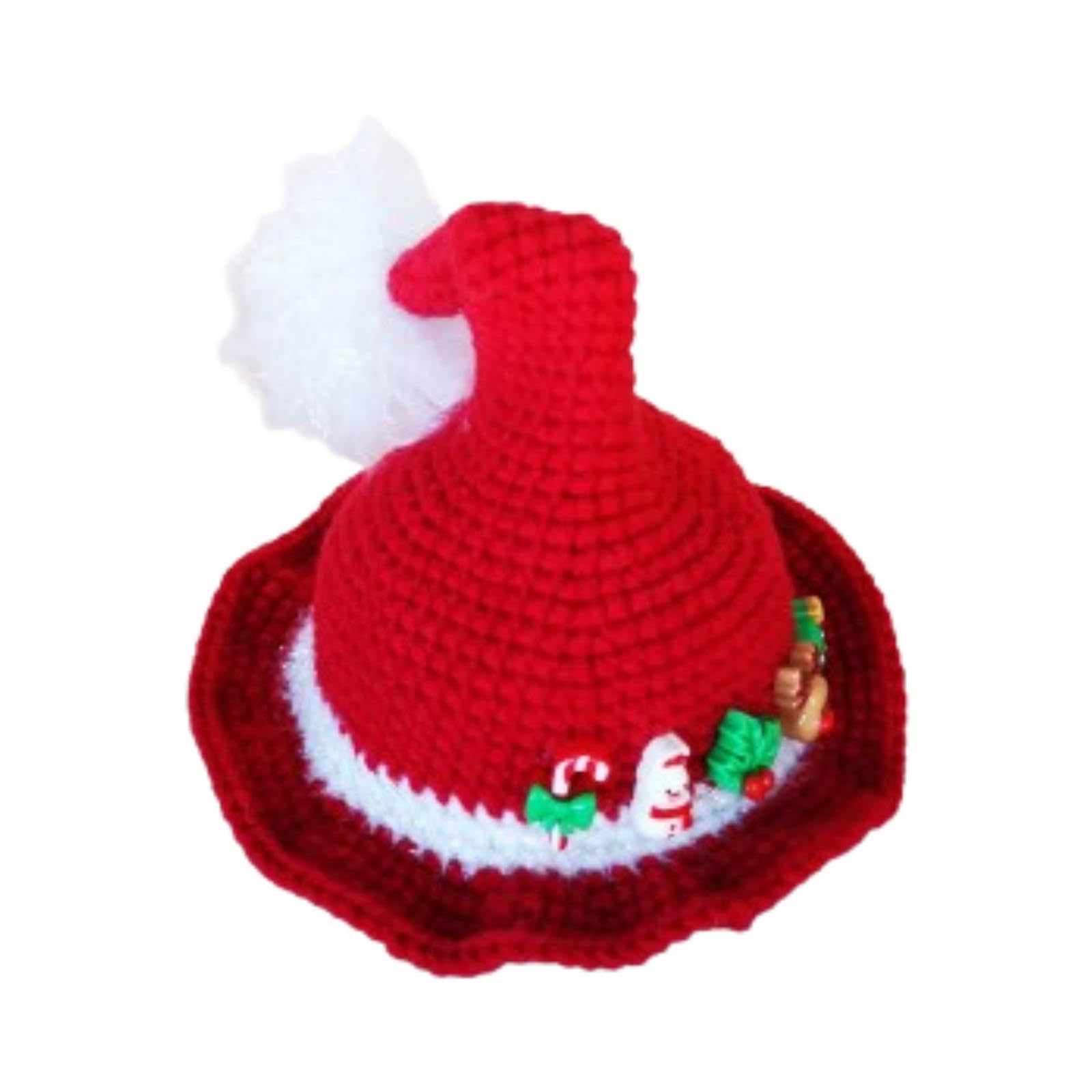 NIVAA 15cm 17cm Doll Hat Christmas Pretend Play DIY Mini Knitted Hat Birthday Gift-picture-11