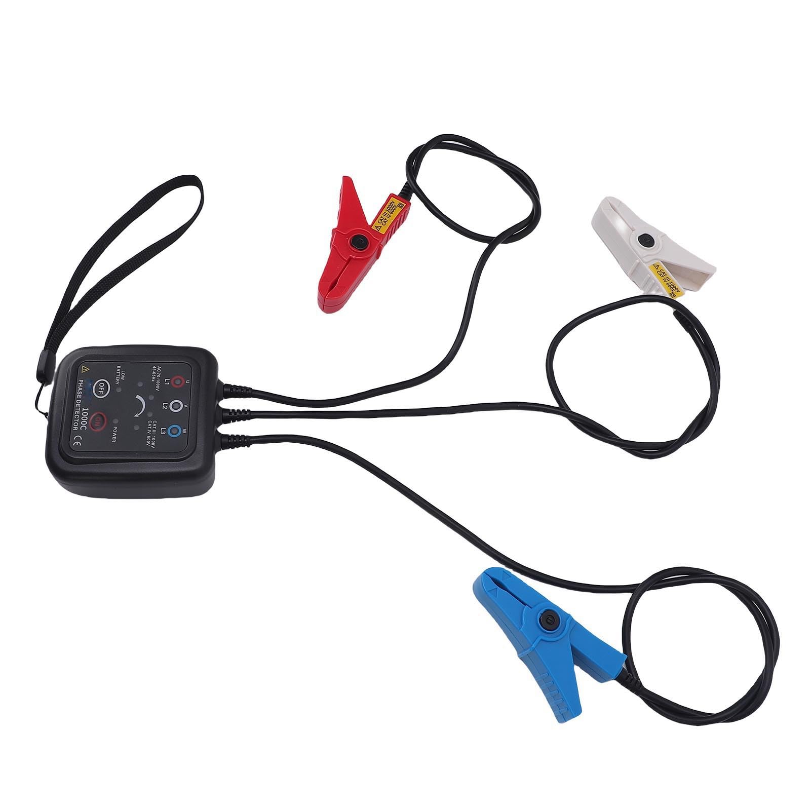 VBESTLIFE Tester Sekwencji Faz AC70 1000V 5,4kVrms Wytrzymałość Izolacji