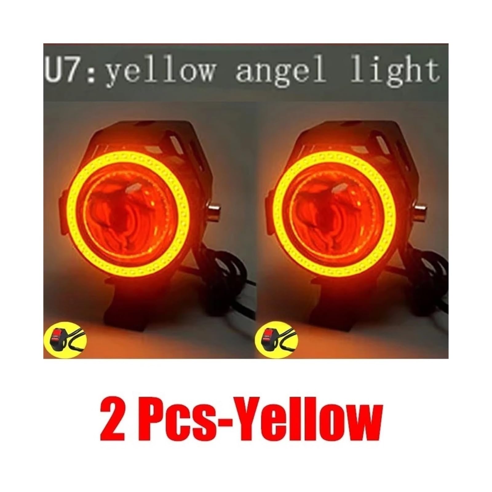 Foco LED para Faro antiniebla de Motocicleta Giro luz señal