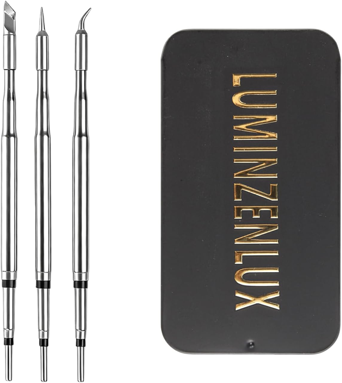 3PCS C210 Soldering Tips kit Includes 009-I, 018-K & 002-JS Tips Compatible with JBC Soldering Station | For Precision Electronics Repair
