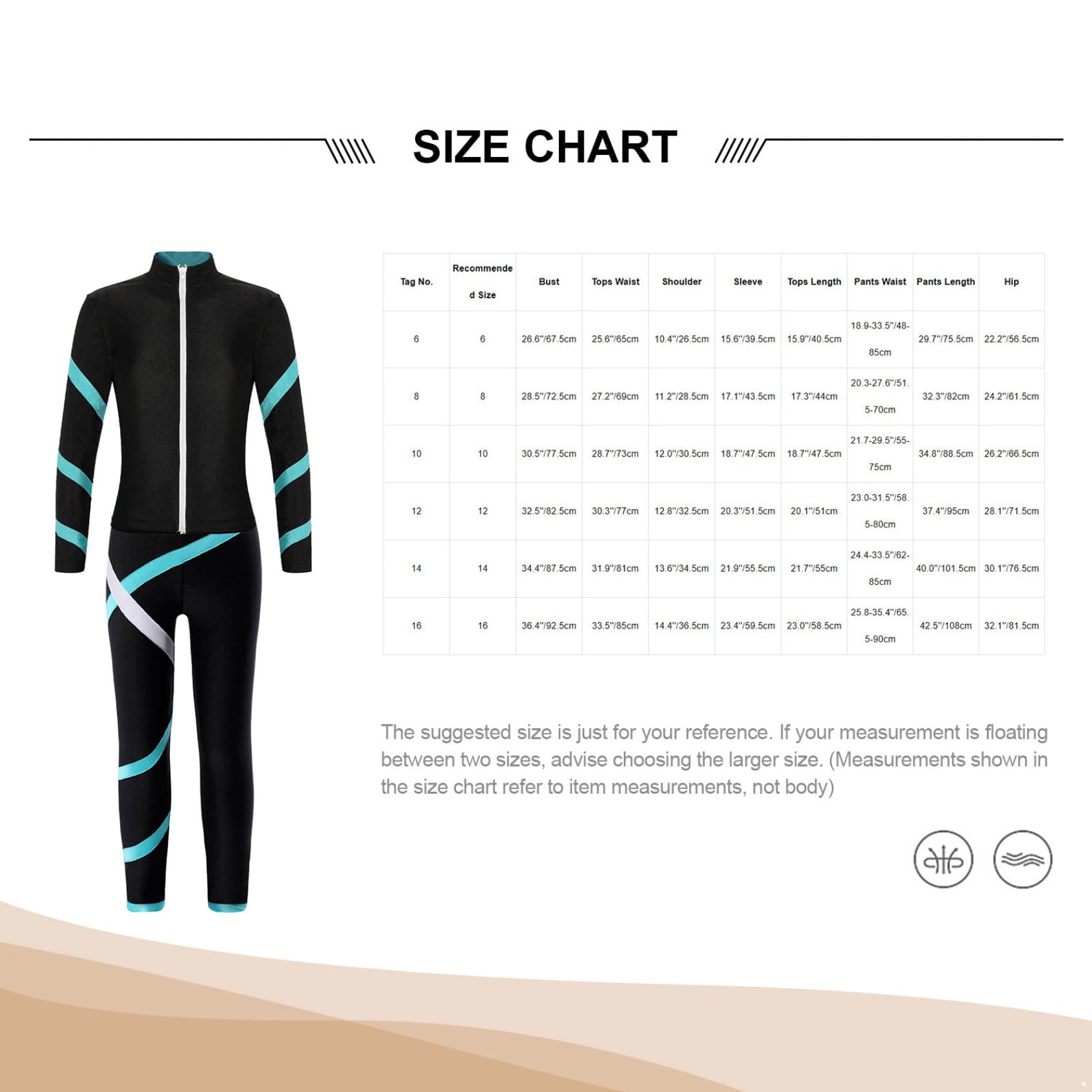 Enfant Fille Tenue Patinage Artistique Ensemble Sport Survêtement Danse Gymnastique Fitness 5-16 Ans