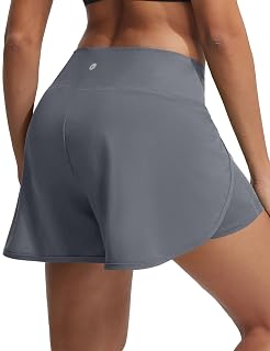 baleaf Womens 5" Swim Shorts Board Shorts for Swimming Beach Modest Swimsuits with Boxer Liner Pockets - Amazon product rated Grade A