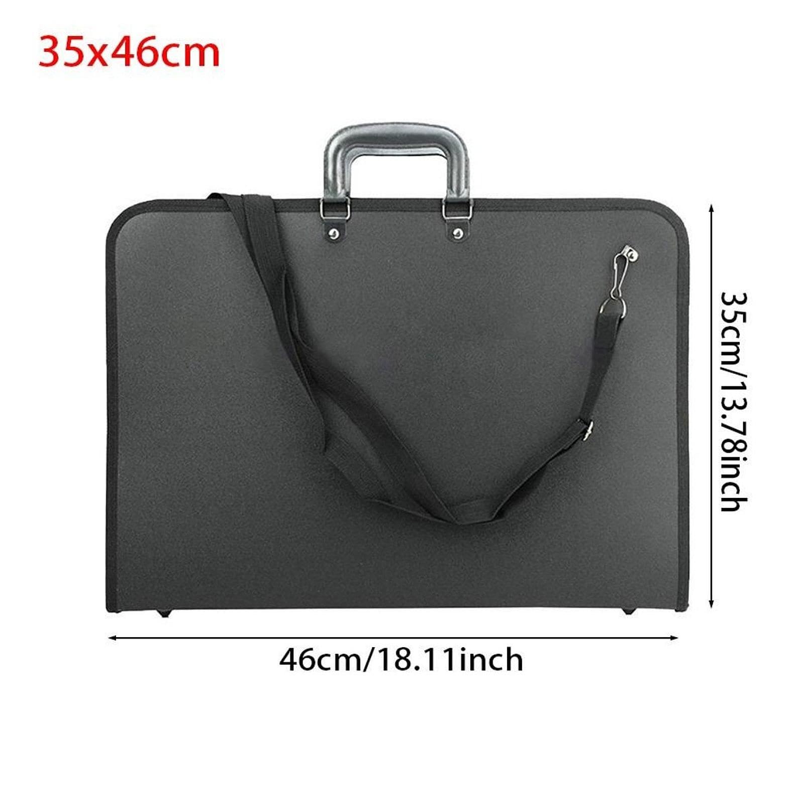jojomis Portafolio de arte portátil multiusos organizador bolsa de dibujo para artistas 21.65 x 29.13 x 1.50 pulgadas