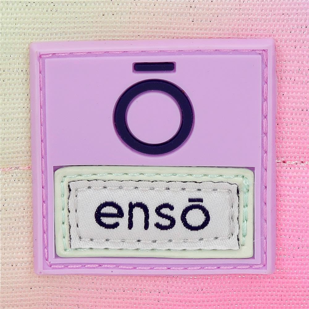 Enso Free Spirit Mochila escolar mochila infantil fabricada en Poliéster, Tirantes anchos y ajustables que se adaptan, bolsillo frontal.