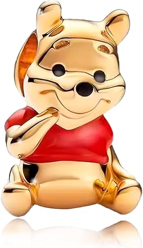 HAEPIAR Winnie S925 - Colgante de plata de ley para pulsera y collar Plata esterlina Circonita cúbica