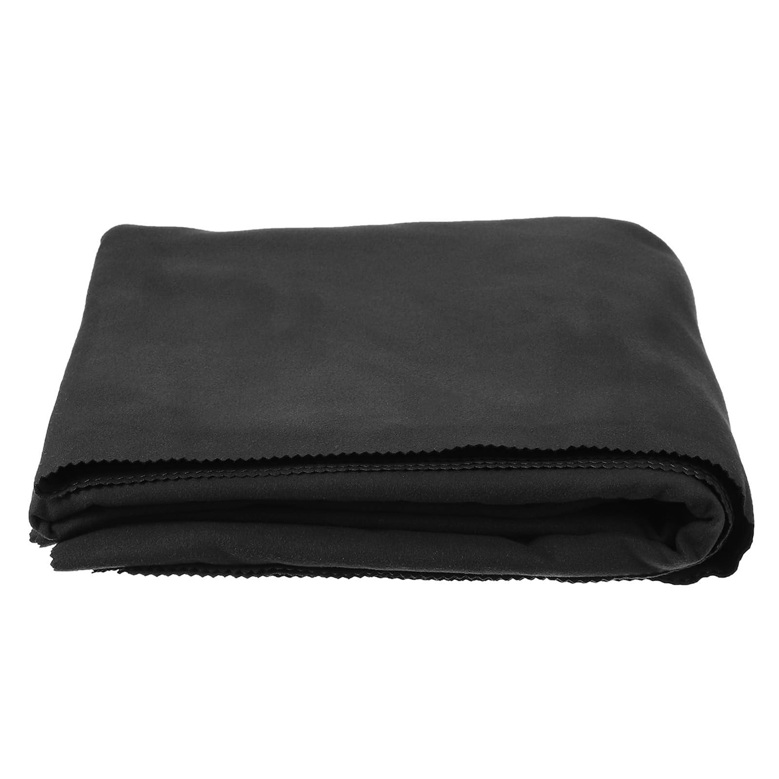 QUARKZMAN 2 Stück Anti-Anlauf Silber Tuch 2m x 1m Schmuck Aufbewahrung Polier Tuch Für Silberbesteck Geschirr Schmuck DIY Projekt Schwarz