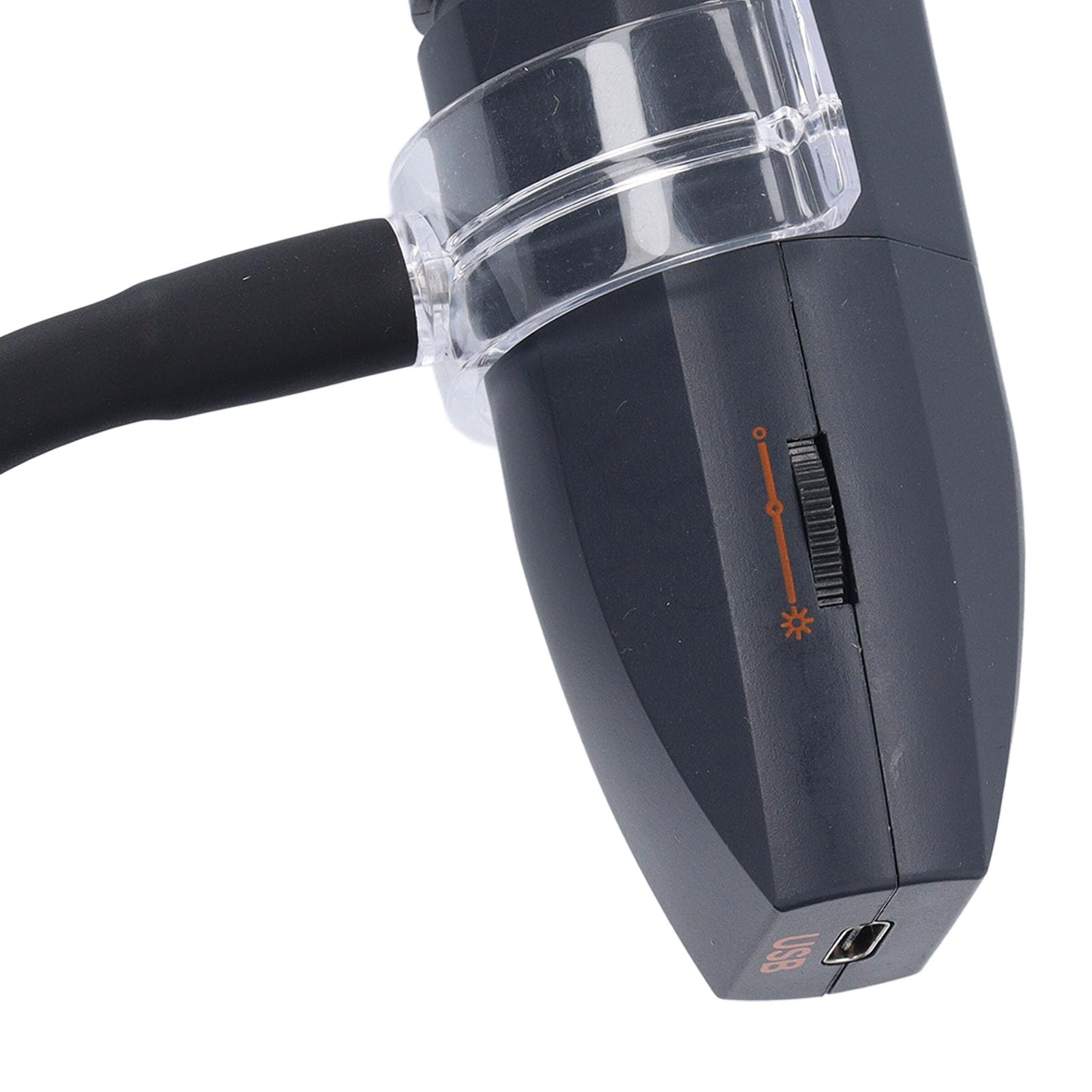 Microscopio Digital, Aumento 50X-1000X, Microscopios Portátiles WiFi con Soporte Ajustable, Cámara de Microscopio USB HD Compatible con Teléfonos PC (Black)