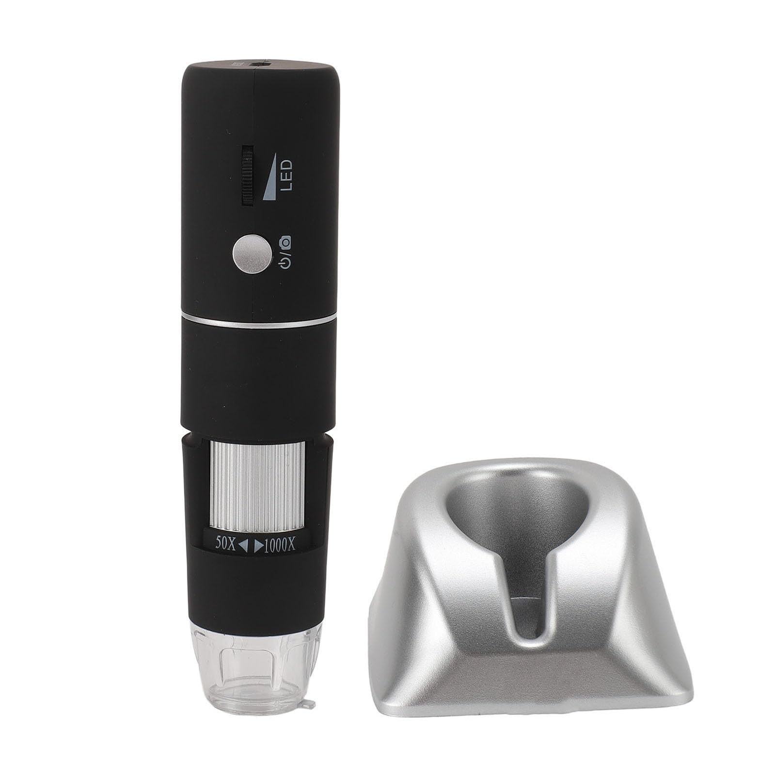 Microscopio Digitale Wireless Ingrandimento 1000X Telecamera WiFi 1080P HD con 8 Luci LED per Computer Telefonico OS X