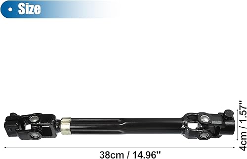 Miniatura 7 de X AUTOHAUX Eje de dirección para Ford F-150 2004-2008 para Lincoln Mark LT 2006 2007 2008 5.4L V8 - Columna de dirección intermedia inferior de gas