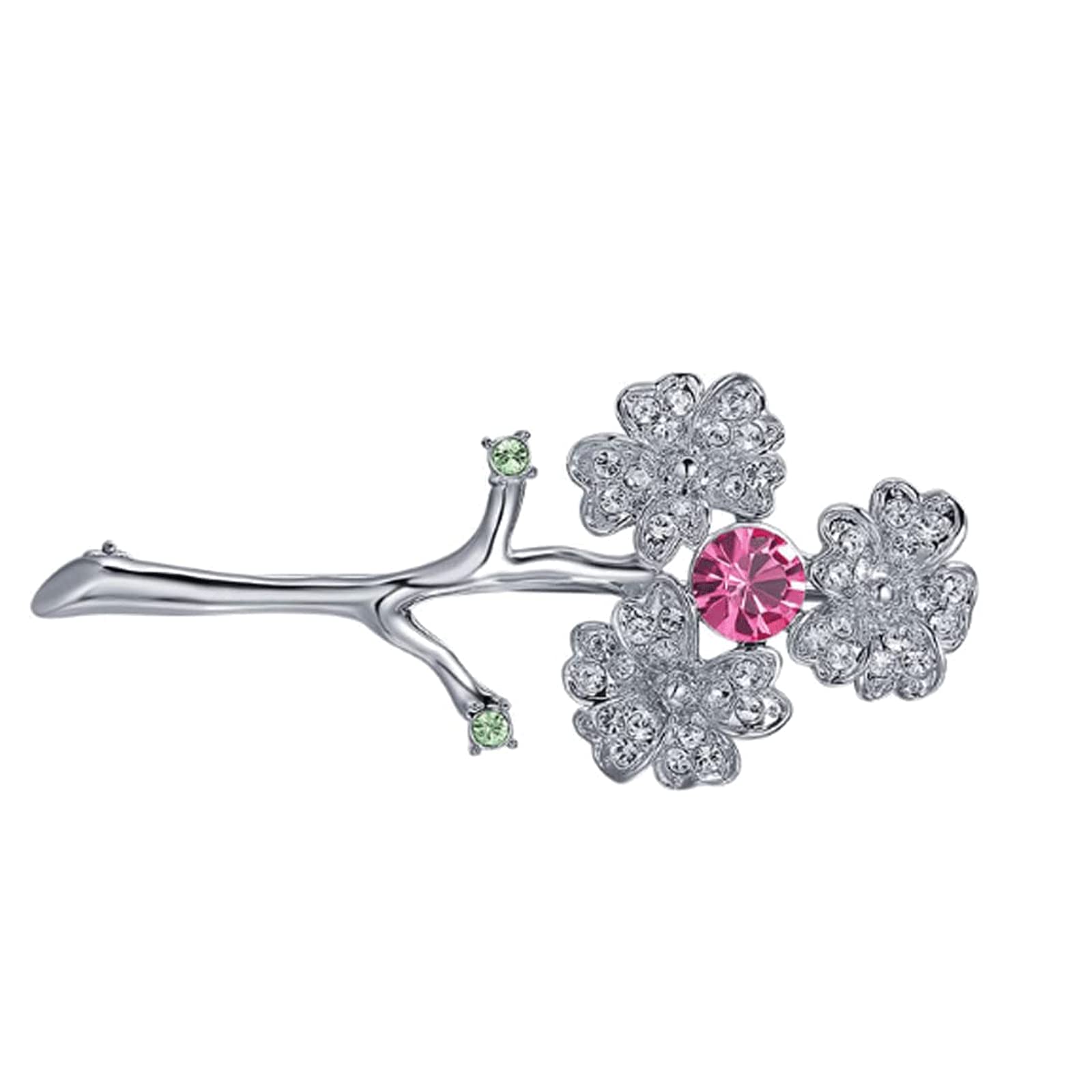 Broches Elegantes con Incrustaciones de Diamantes de imitación para Mujer, Solapa, nuevos Clips, Chal, Cuello artístico