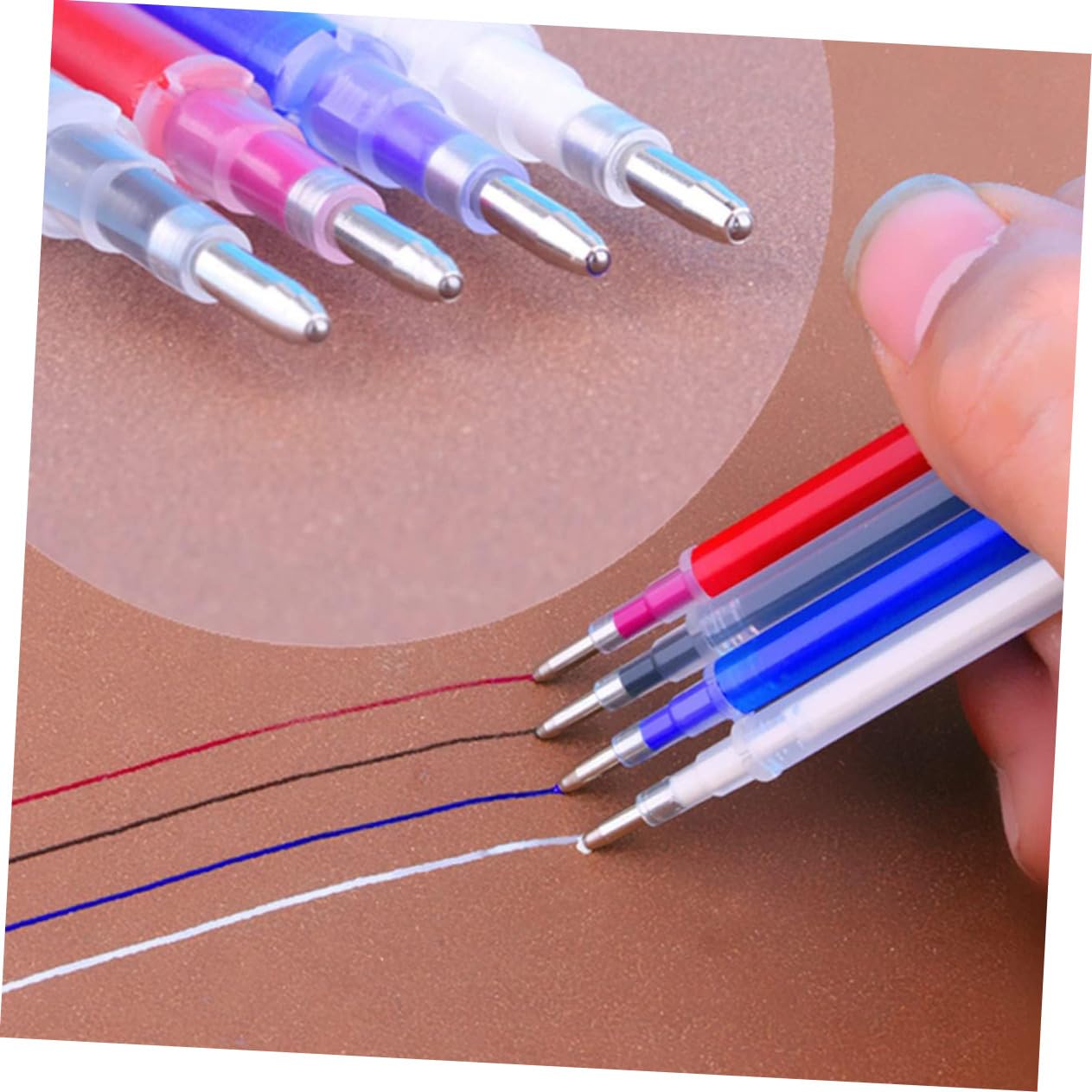 STOBOK 10sätze Wasserlösliche Stoffmarkierstifte Für Stifte Mit Farben Und Hüllen Für Quilting Und Zeichnungen Ergonomisches Design Für Präzise Anwendung