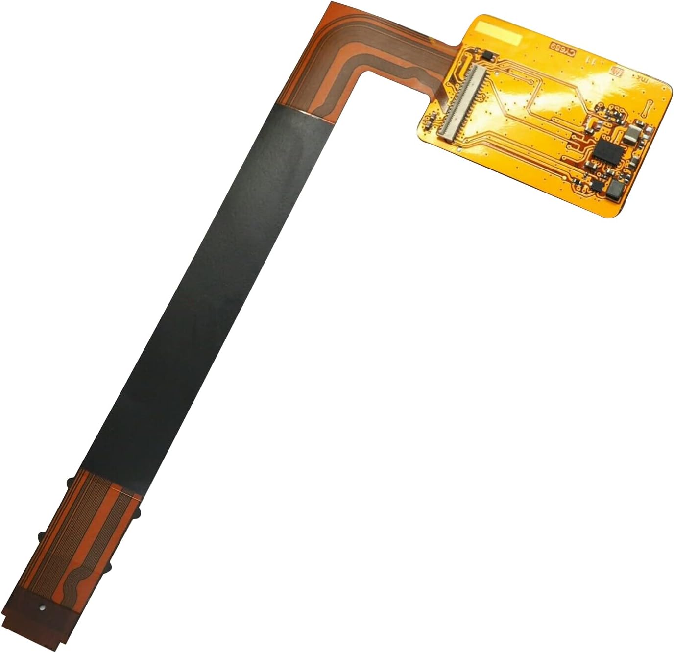 Shaft Rotating LCD Flex Cable Repair Part with Socket for Nikon Z6II Z7II Digital Camera