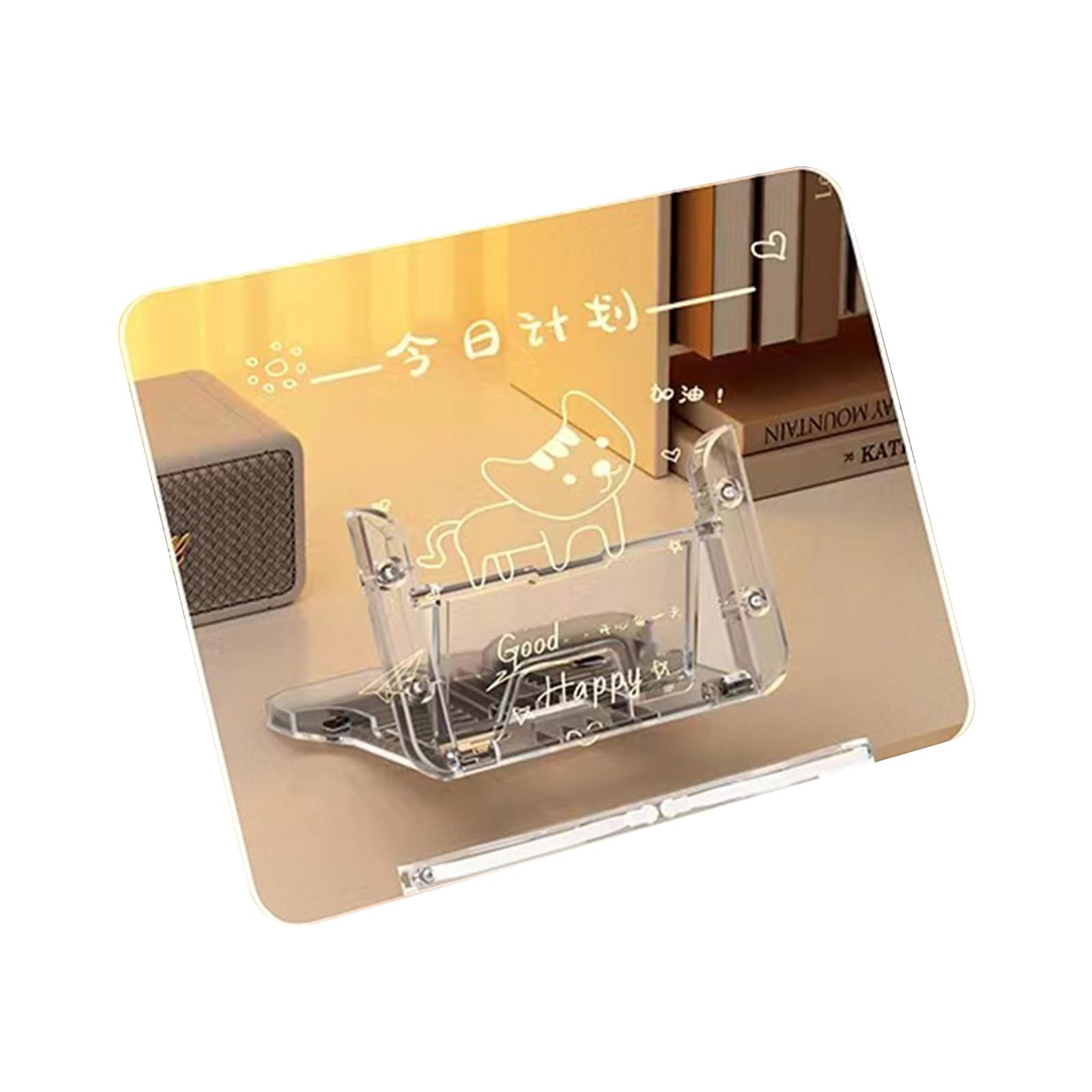 Book Stand 13 Adjustable Height Portable Holder Students Reading Bookstand Laptop Tablet Bracket