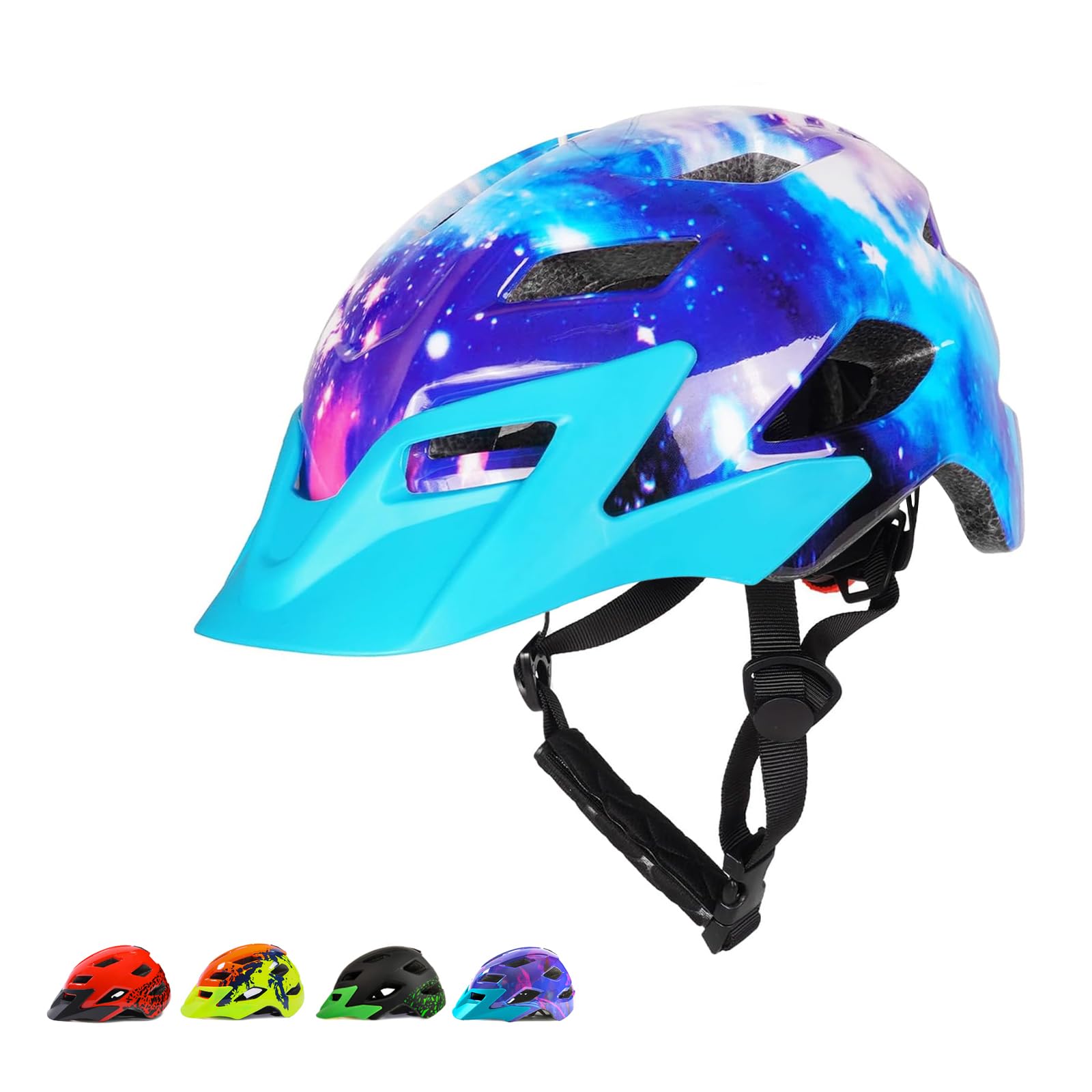 Kids Helmet, Boys Girls Bike Helmet Ages 3-13 Multi-Sport Children Helmet for Bicycle Scooter Skating Cycling