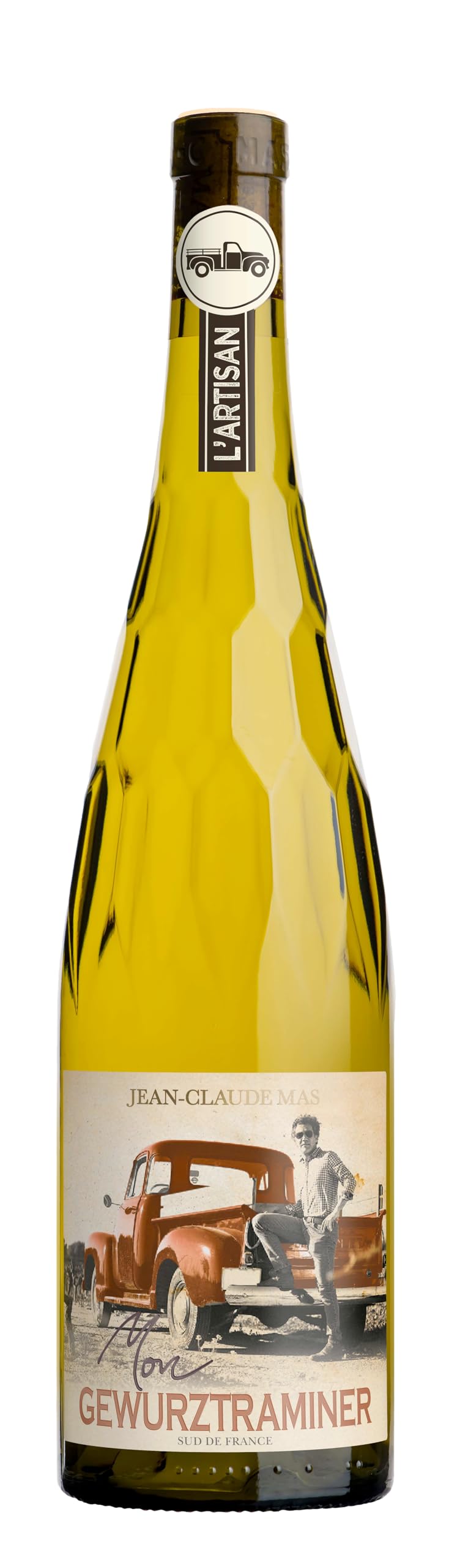 Jean‑Claude Mas Mon Gewurztraminer 75cl – Aromatic French White Wine with Lychee, Rose & Spice