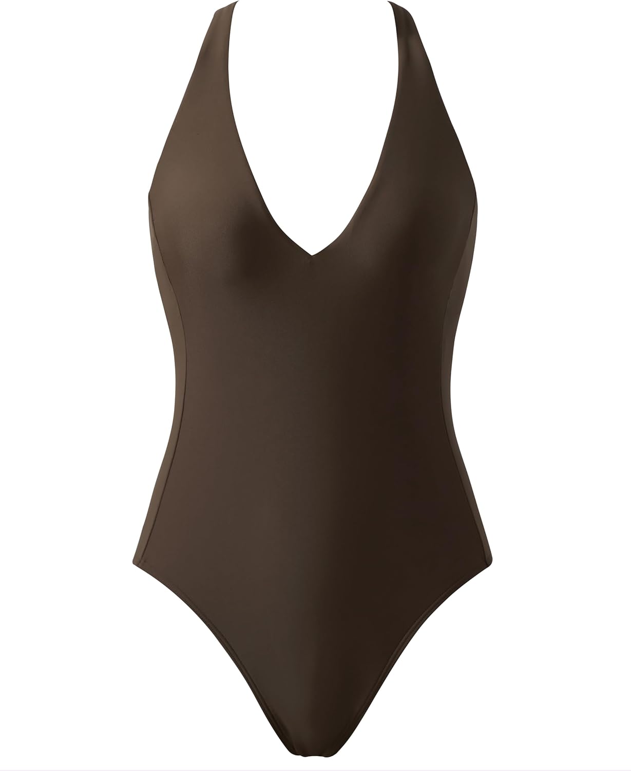 SUUKSESS Women Sexy Low Back One Piece Swimsuit Slimming Tummy Control Bathing Suit - Image 5