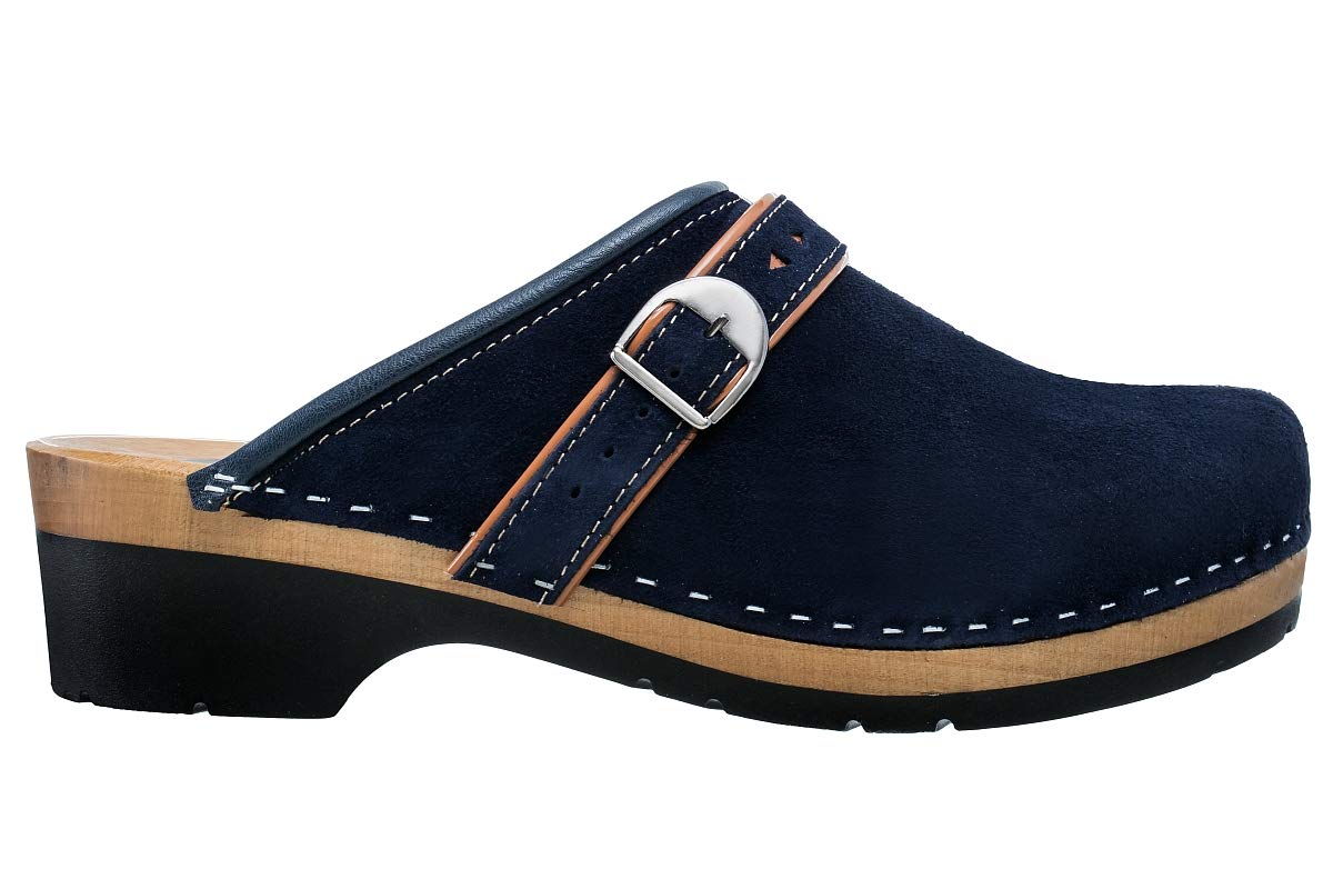 ESTRO Zuecos De Madera para Mujer Calzado Sanitario De Trabajo CDL05