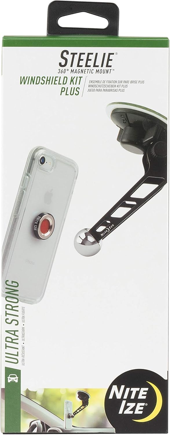 Nite Ize Steelie Windshield Mount Kit PlUS Stwskp-01-R8 Nite Ize