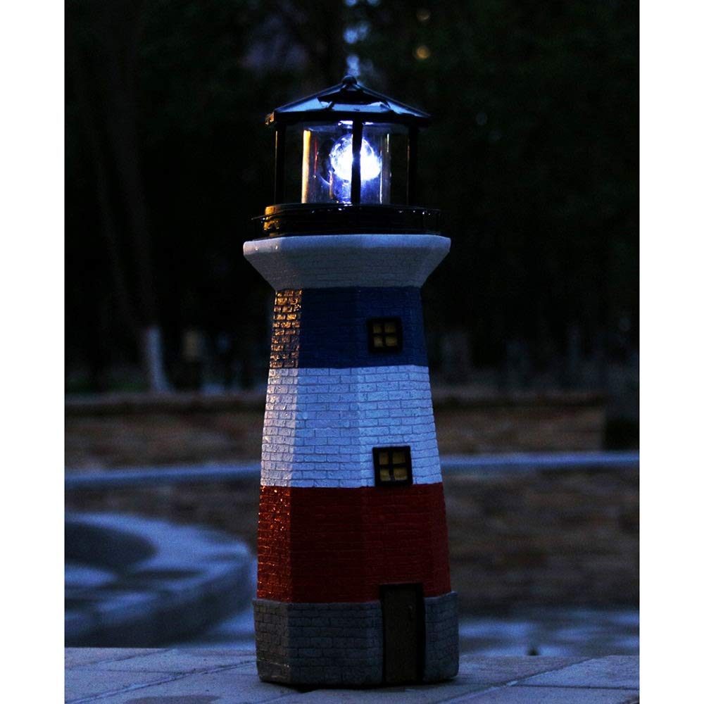 Lampa zewnętrzna, solarna lampa zewnętrzna do przedszkola D & Eacute; COR oświetlenie krajobrazu LED zasilana energią słoneczną lampa latarnia morska atrakcja turystyczna dekoracyjna